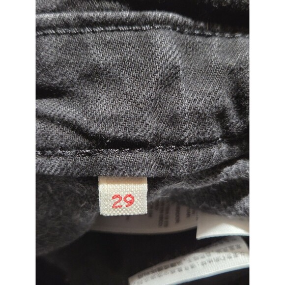 Levi’s Overalls Black Size 29 Women's Premium Stretch Wide Leg Denim - Picture 4 of 15